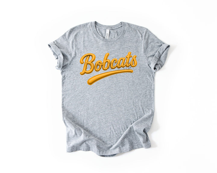 BOBCATS FAUX PUFF ORANGE