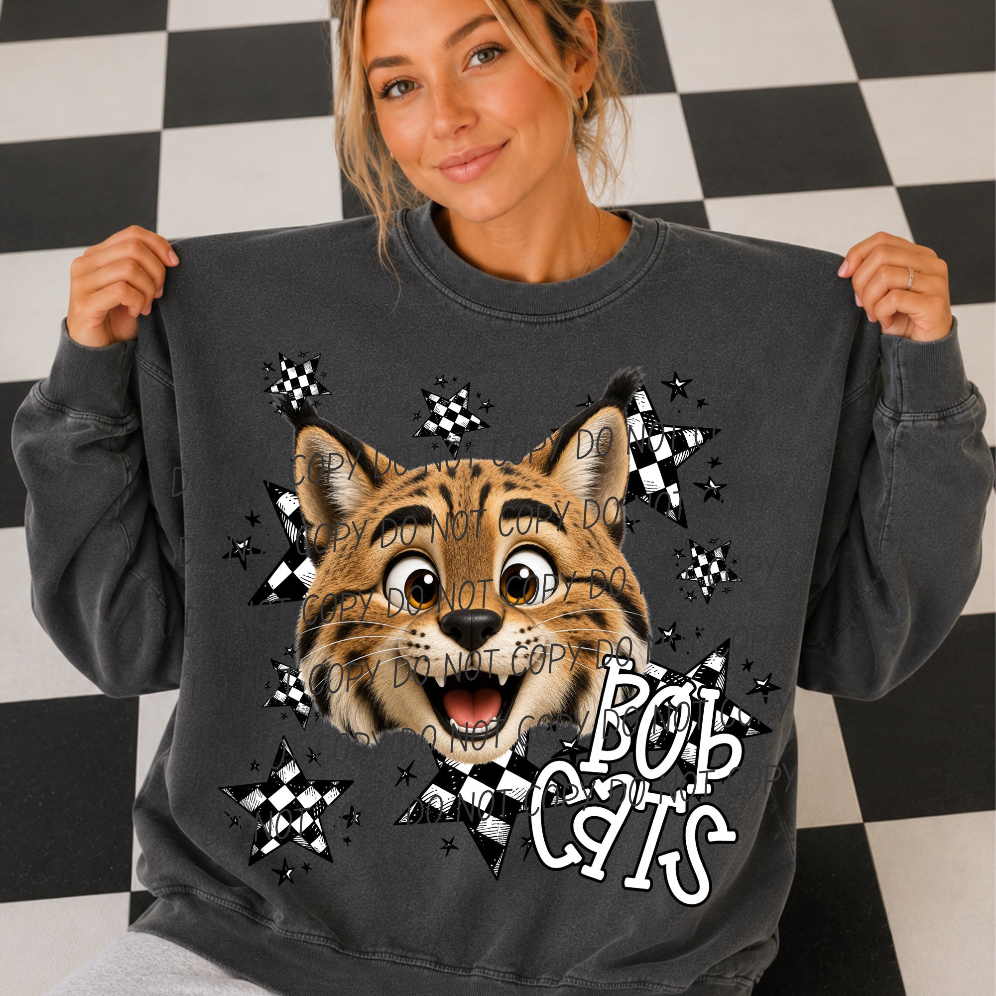 Big Mascot Energy BOBCATS design