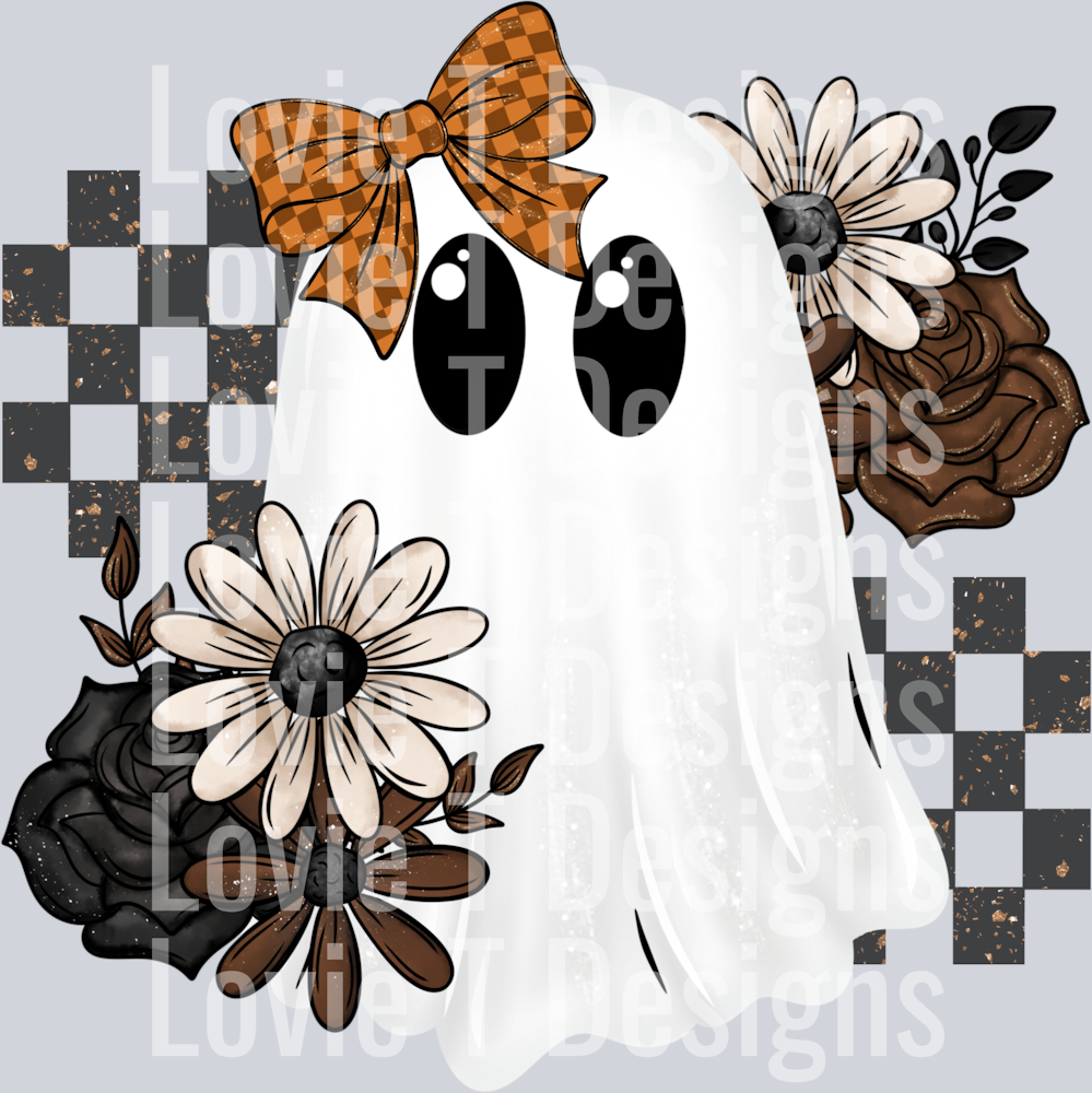 Boho fall ghost