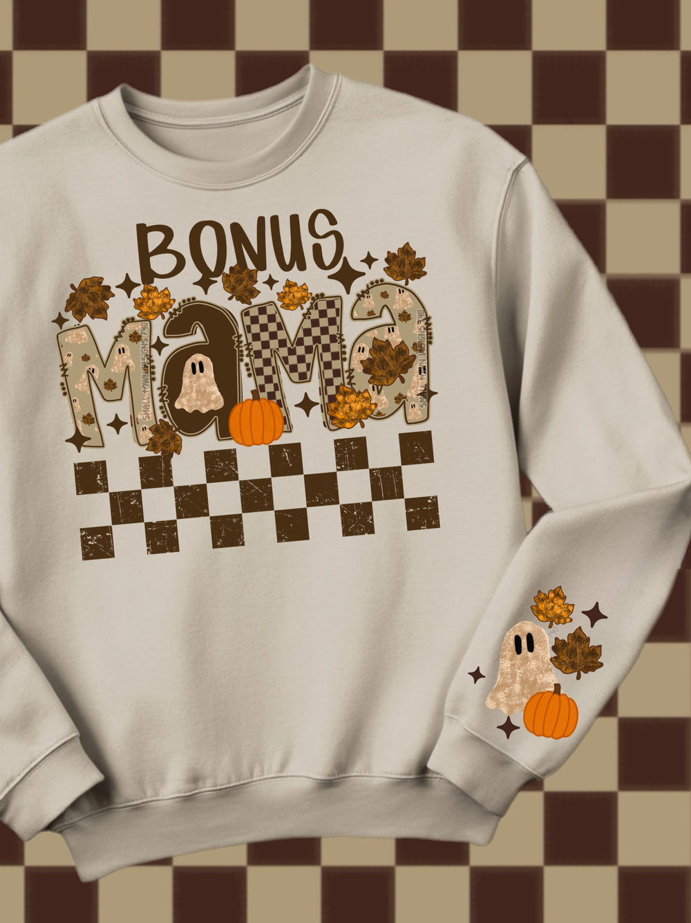 Bonus Mama Fall DTF transfer design – image 1