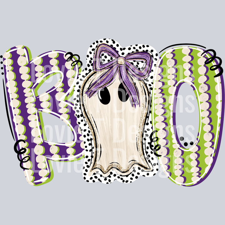 Boo Girly Ghost – DTF Transfer