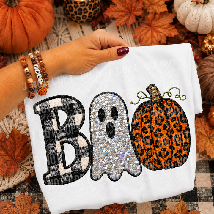 BOO GHOST PUMPKIN mockup