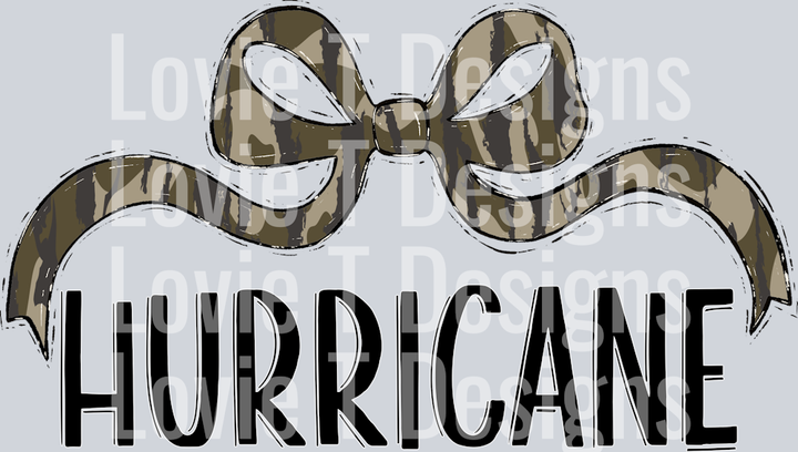 BOTTOMLAND HURRICANE WIDE BOW BLACK FONT
