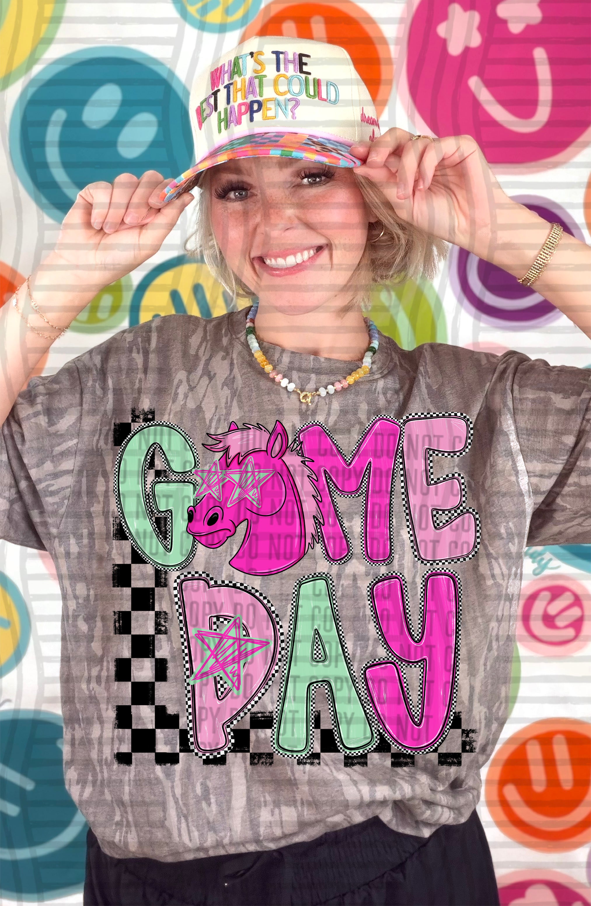 Game Day Starry Eyes Broncos design