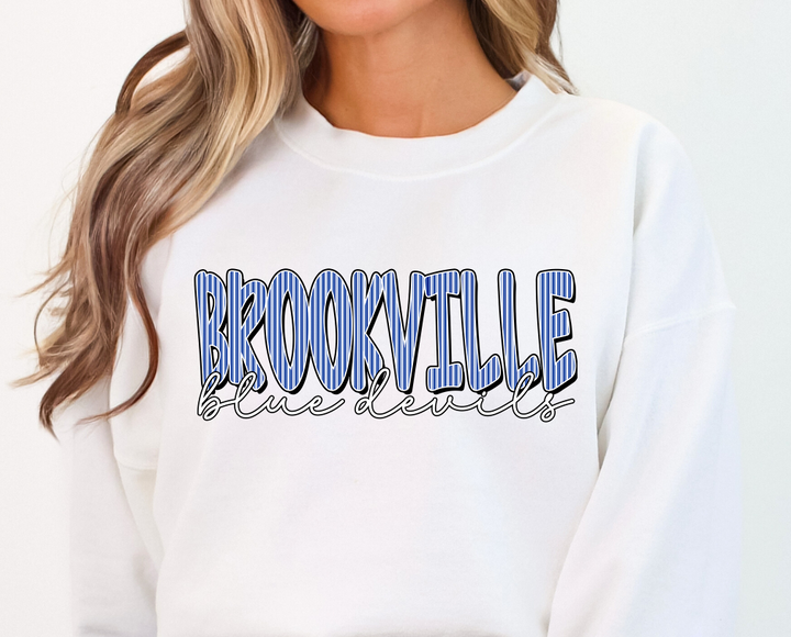 BROOKVILLE BLUE DEVILS ROYAL PREPSTER PAPER