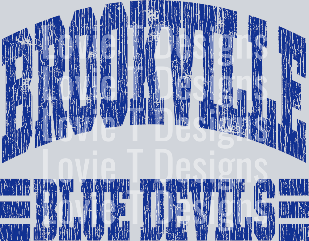 BROOKVILLE BLUE DEVILS TEXTURE 1