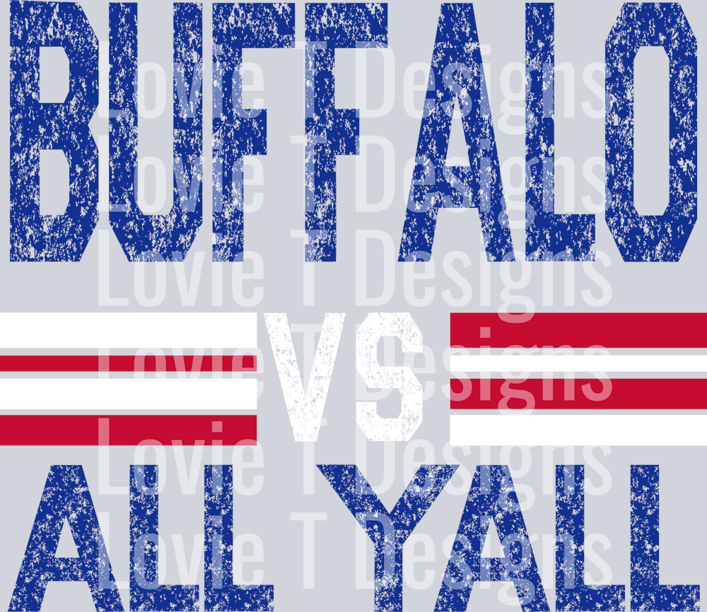 BUFFALO VS ALL YALL ROYAL BLUE