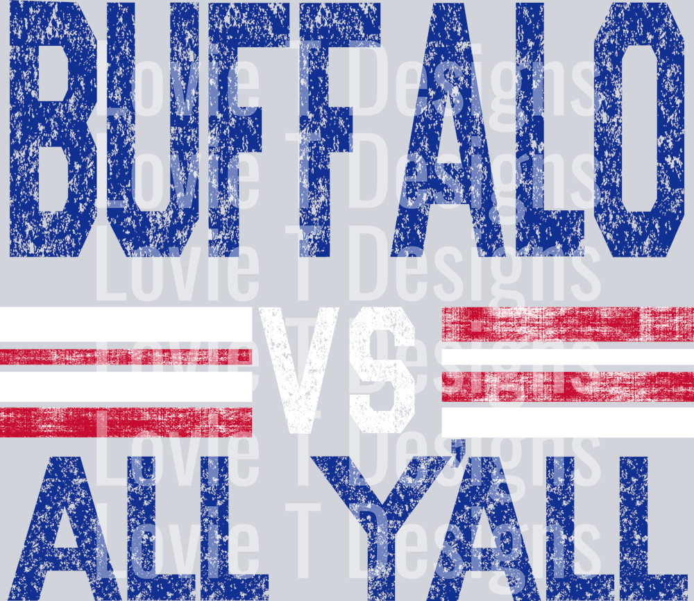 BUFFALO VS ALL YALL WITH APOSTROPHE