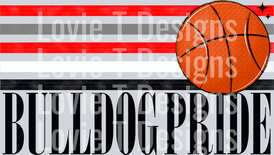 BULLDOG PRIDE RED STRIPES