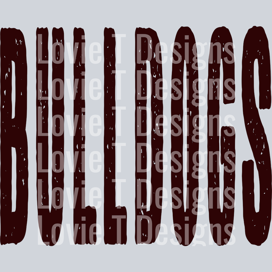 Bulldogs Tester – DTF Transfer