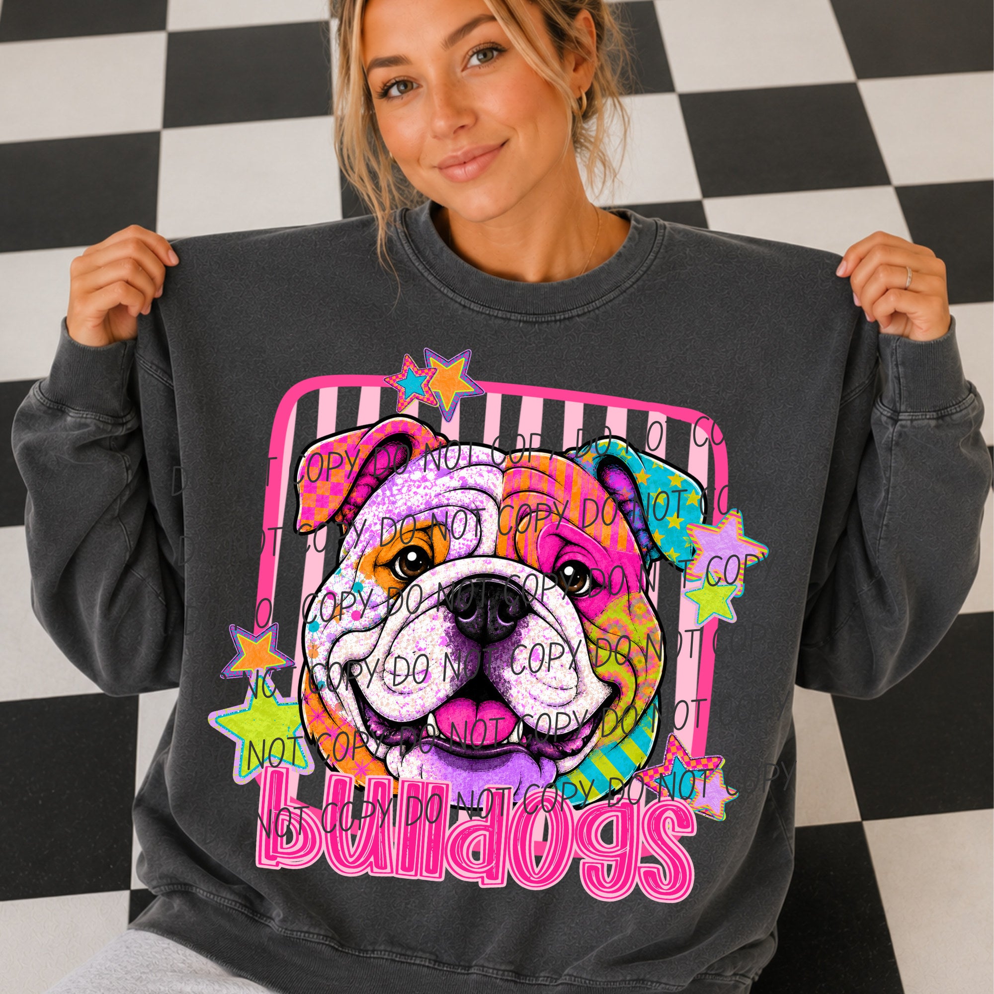 Funky Fresh Mascots BULLDOGS design