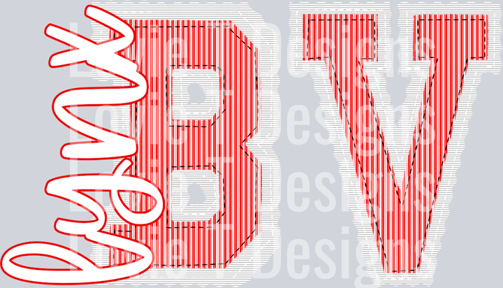 BV LYNX WHITE BASE RED TOP PREPSTER