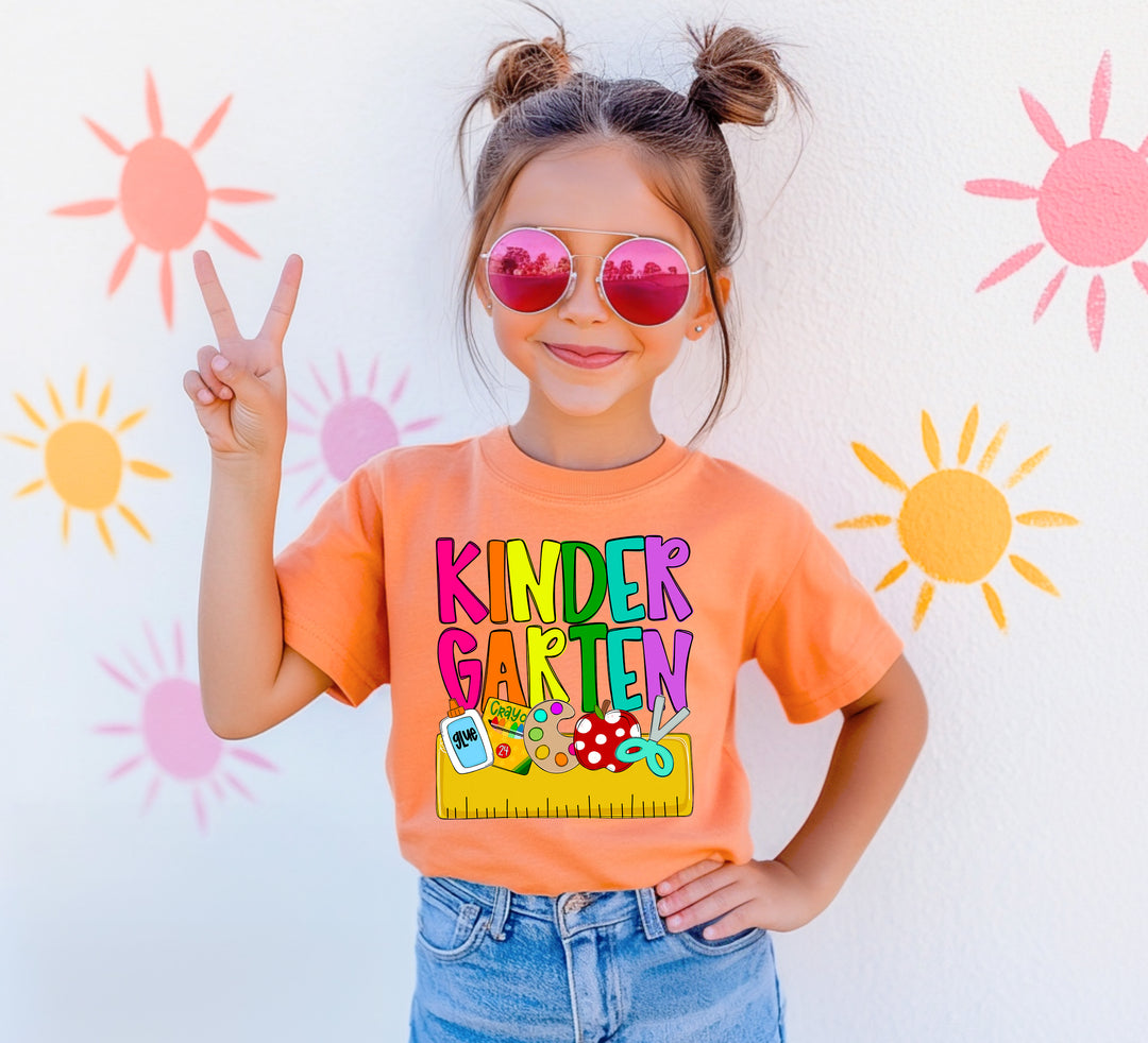 BACK TO SCHOOL NAME PLATE KINDERGARTEN