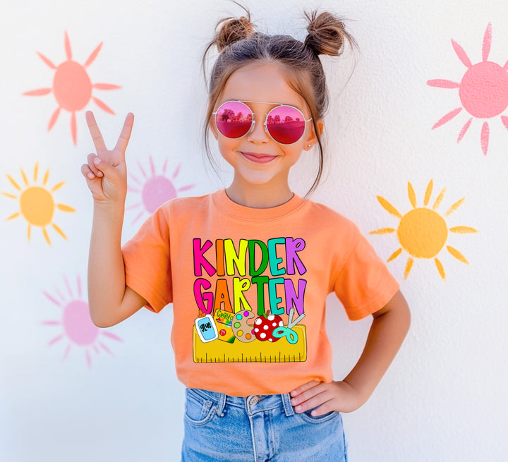 BACK TO SCHOOL NAME PLATE KINDERGARTEN