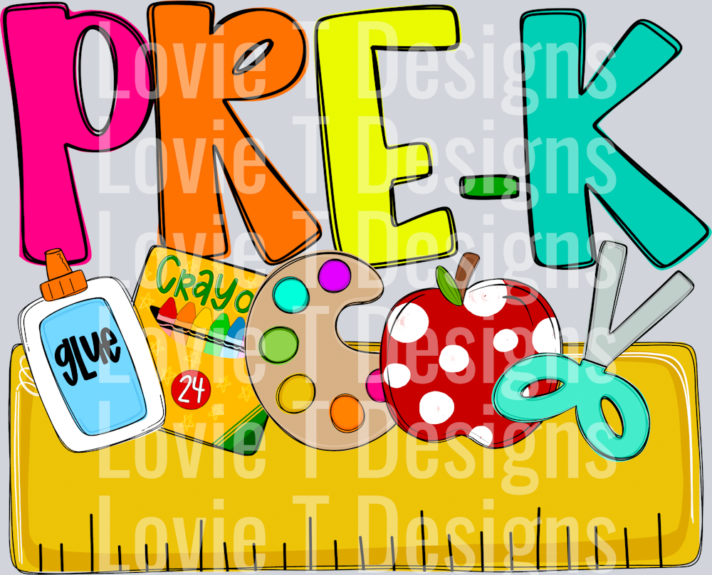 Back to School Name Plate PRE K