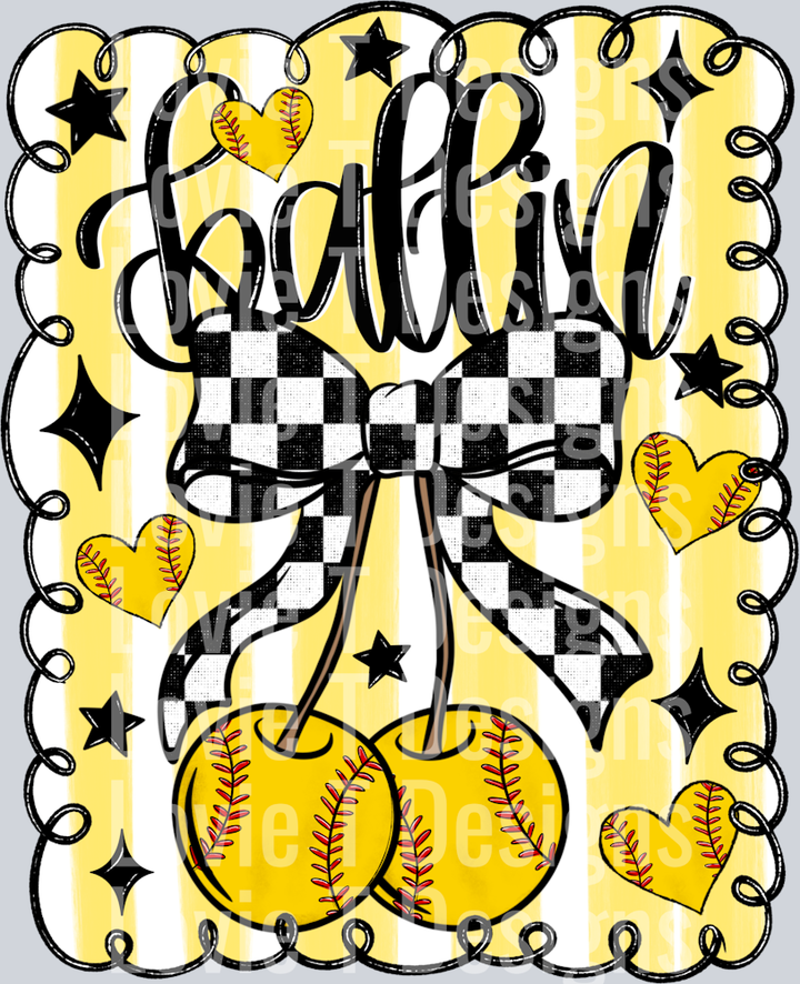 Ballin Softball Cherries