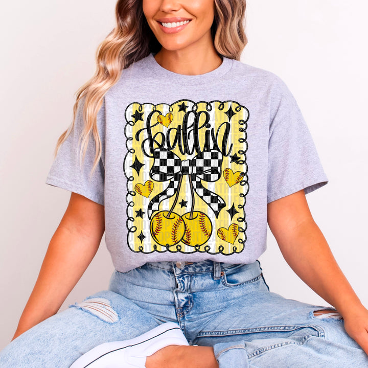 BALLIN SOFTBALL CHERRIES