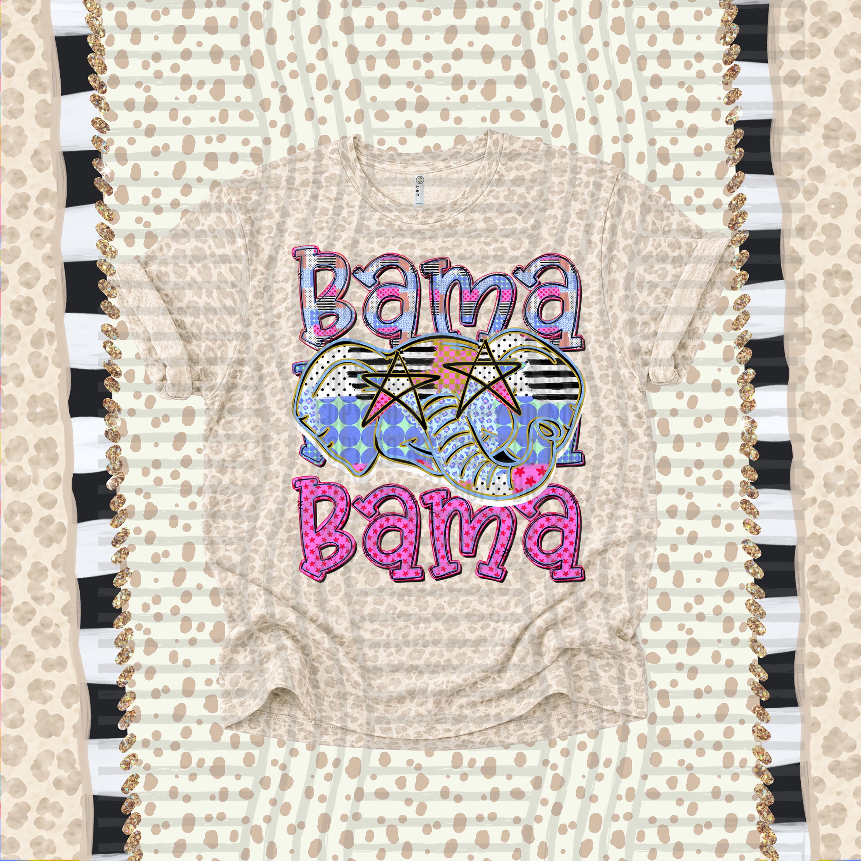 Dolly Doodle Mascots Bama design