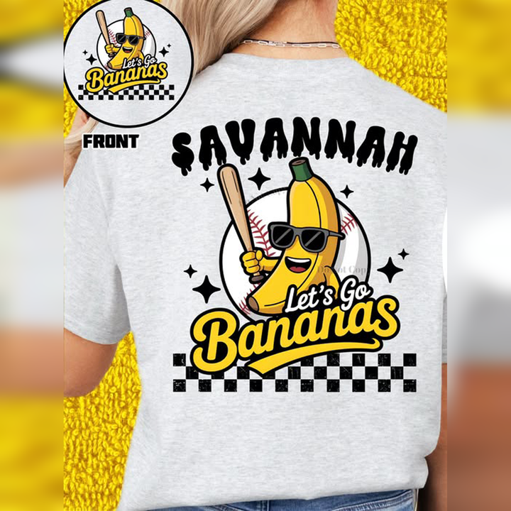 Bananas Back – DTF Transfer