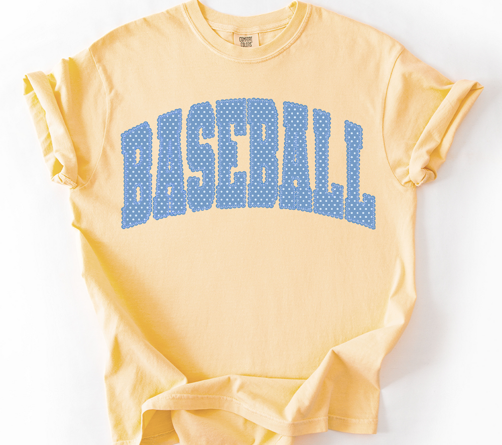 Baseball Dots DTF transfer design
