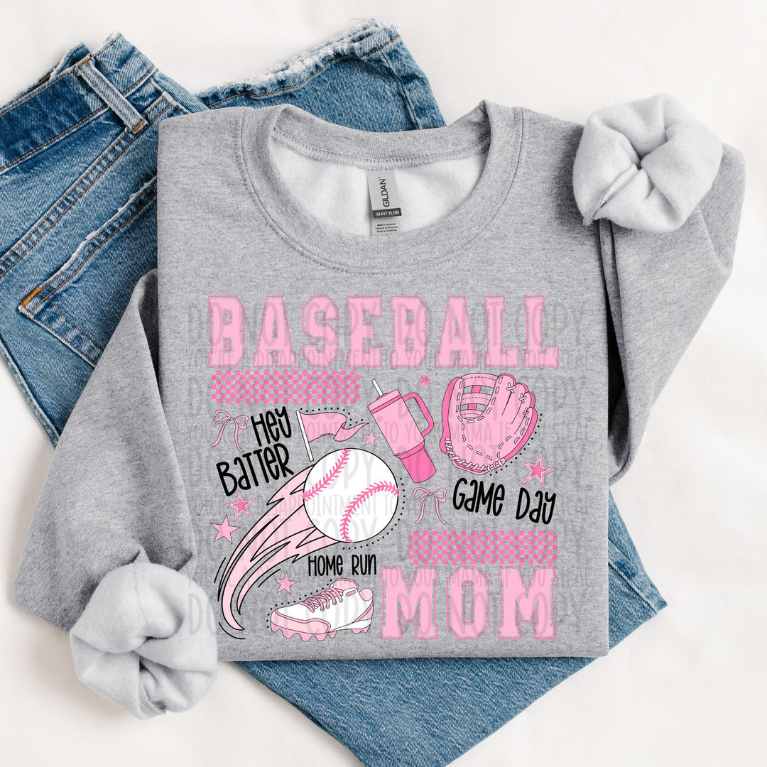 BASEBALL MOM BLACK