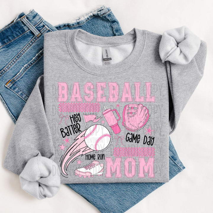 BASEBALL MOM BLACK