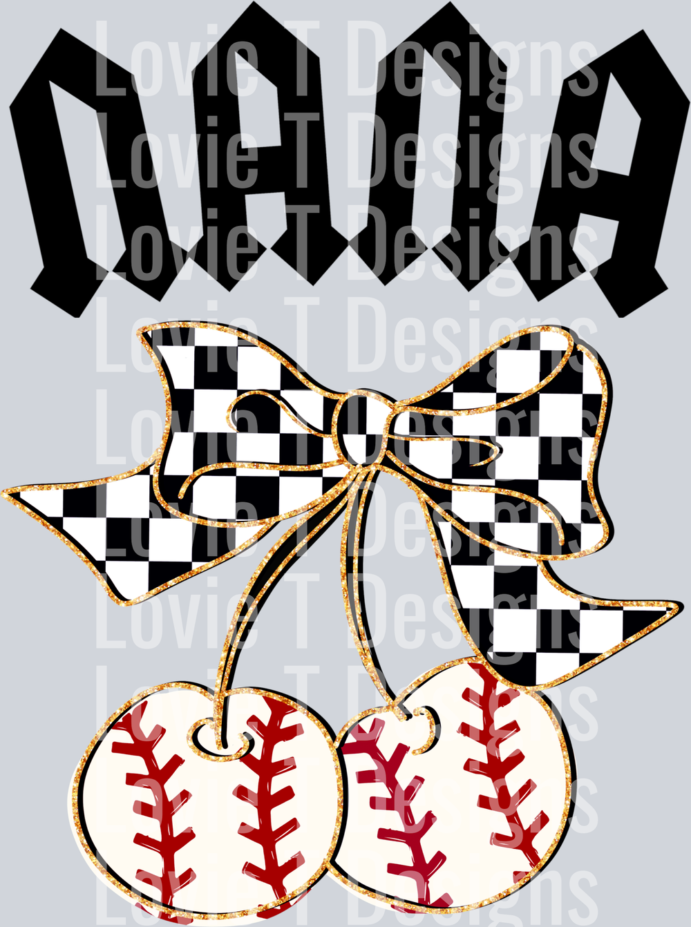 Baseball Nana Cherries