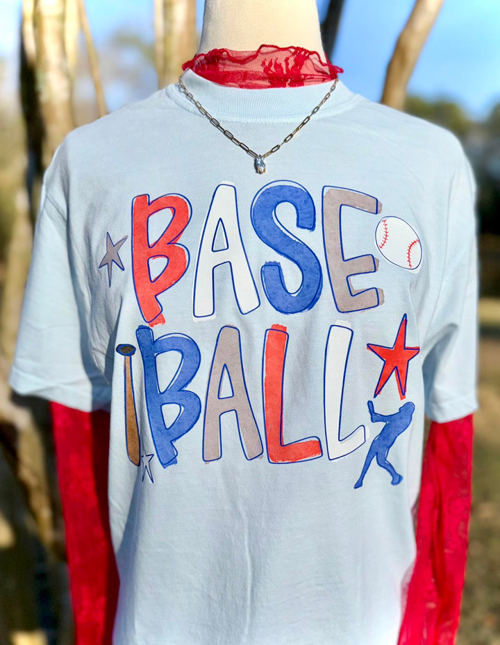 BASEBALL WATERCOLOR