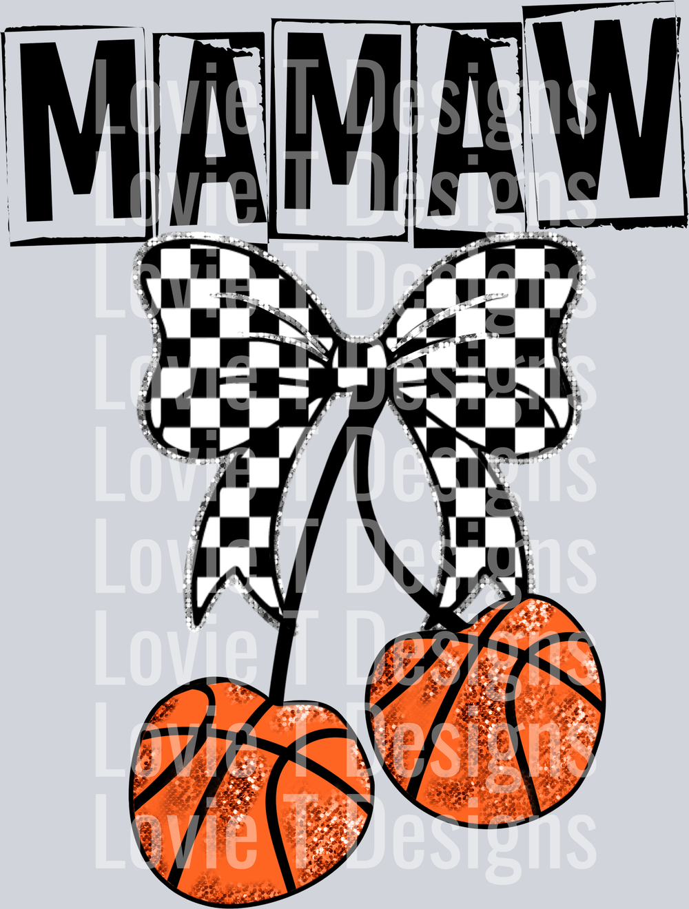 Basketball Mamaw Cherries