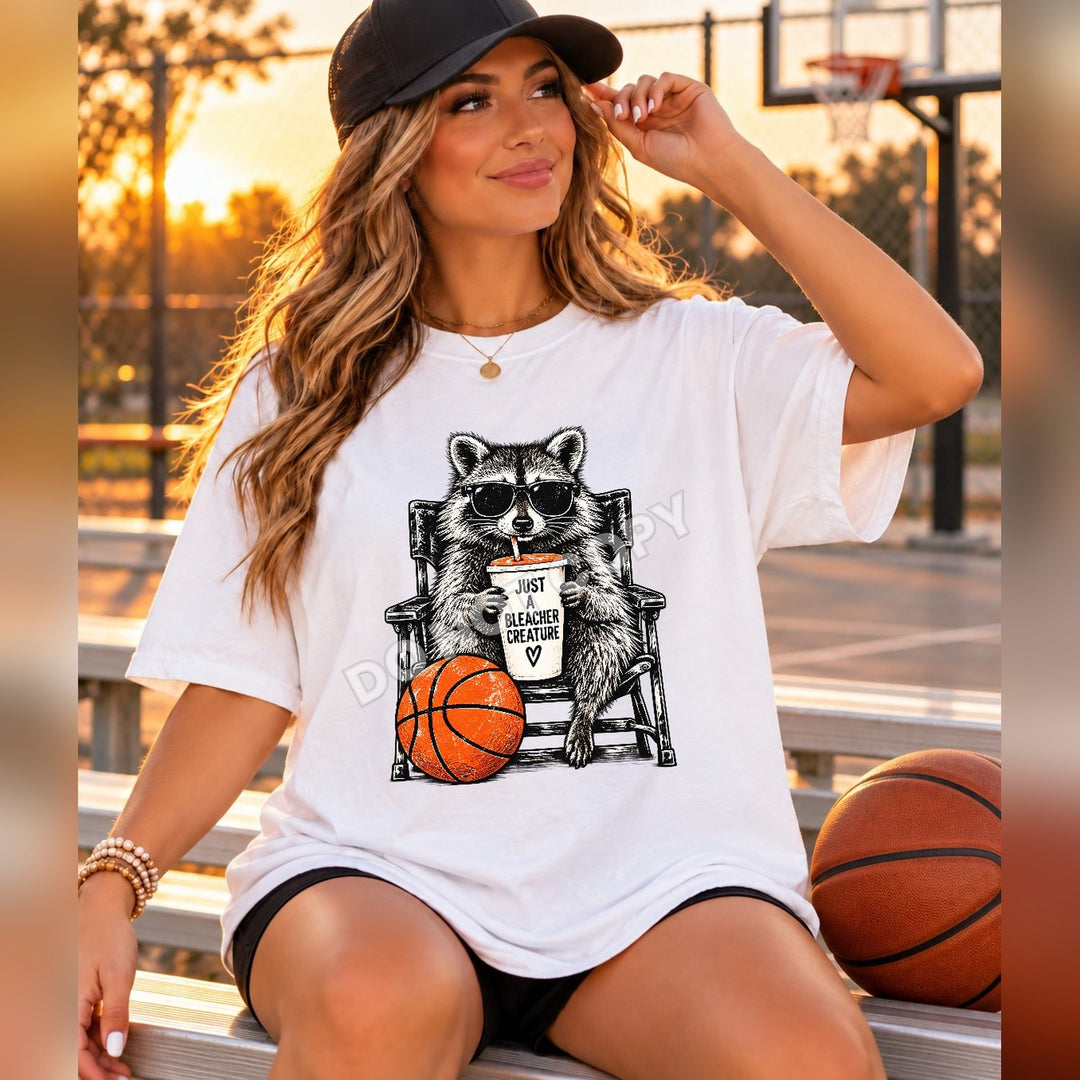 Basketball Bleacher Creature basketball DTF transfer mockup