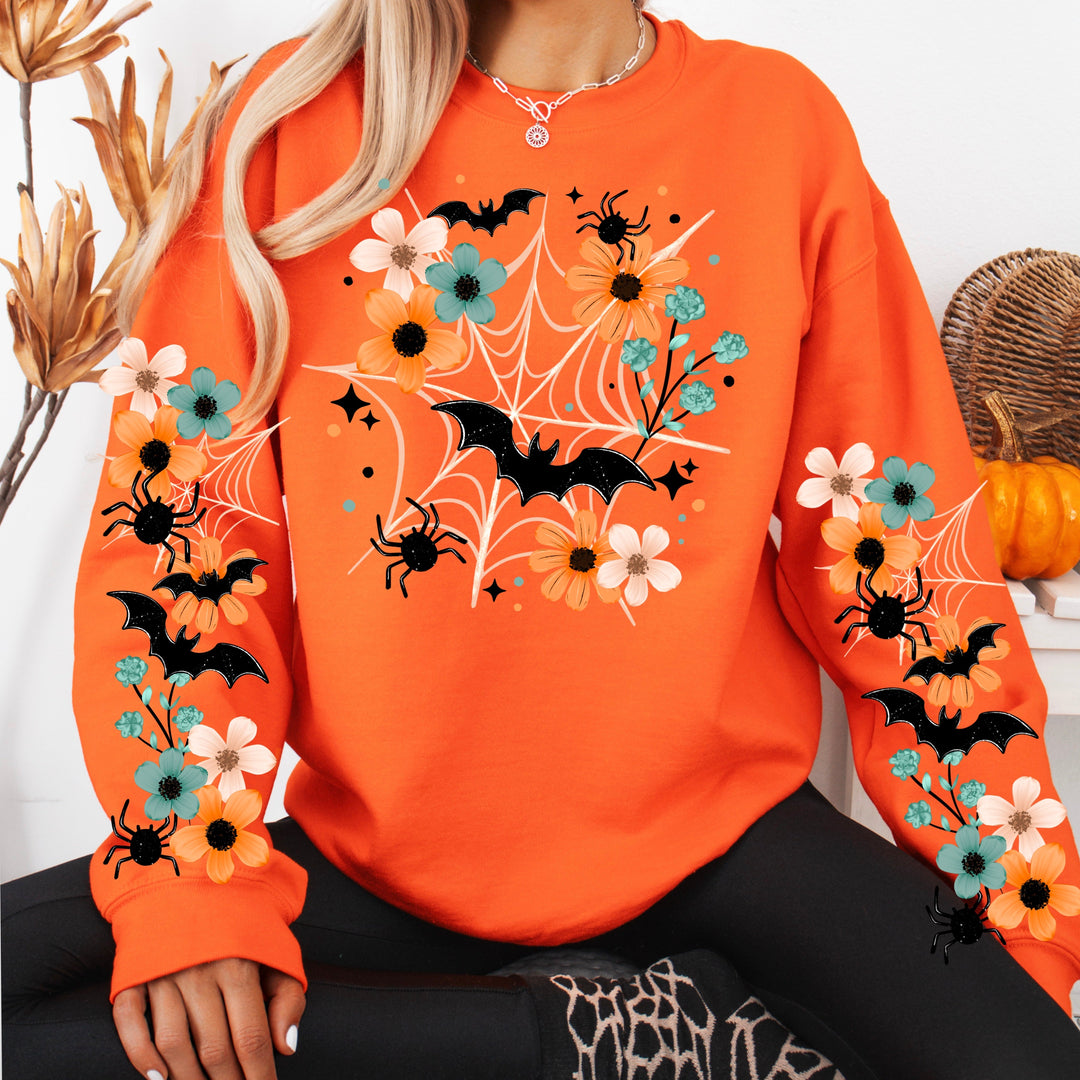 BAT SPIDER FLORALS mockup