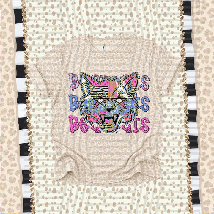 Bearcats Dolly Doodle mascot DTF transfer