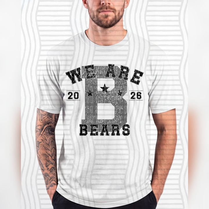 Bears Varsity Initials Mascots DTF transfer