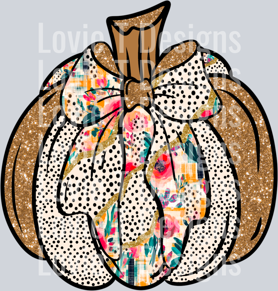 Beautiful fall pumpkin