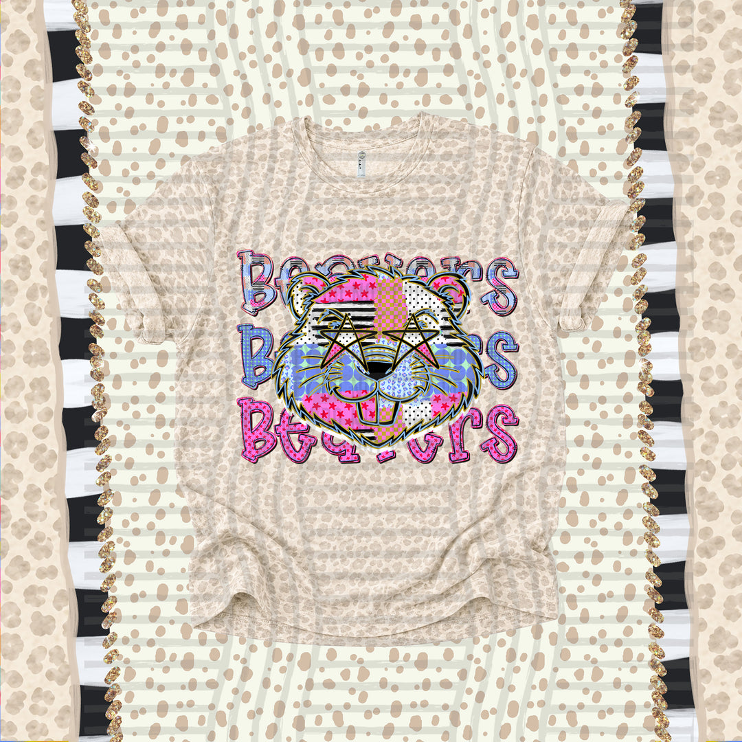 Beavers Dolly Doodle mascot DTF transfer