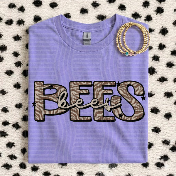 Zebra Mascots Bees design