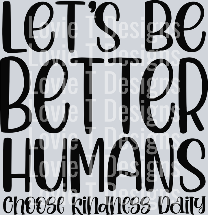 Better Humans Black