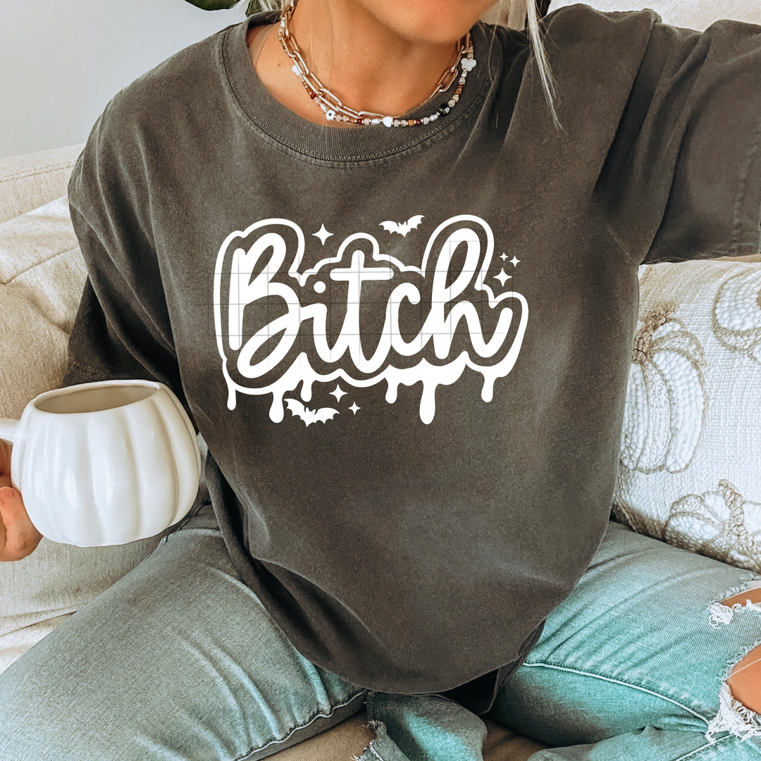 BITCH SINGLE COLOR WHITE