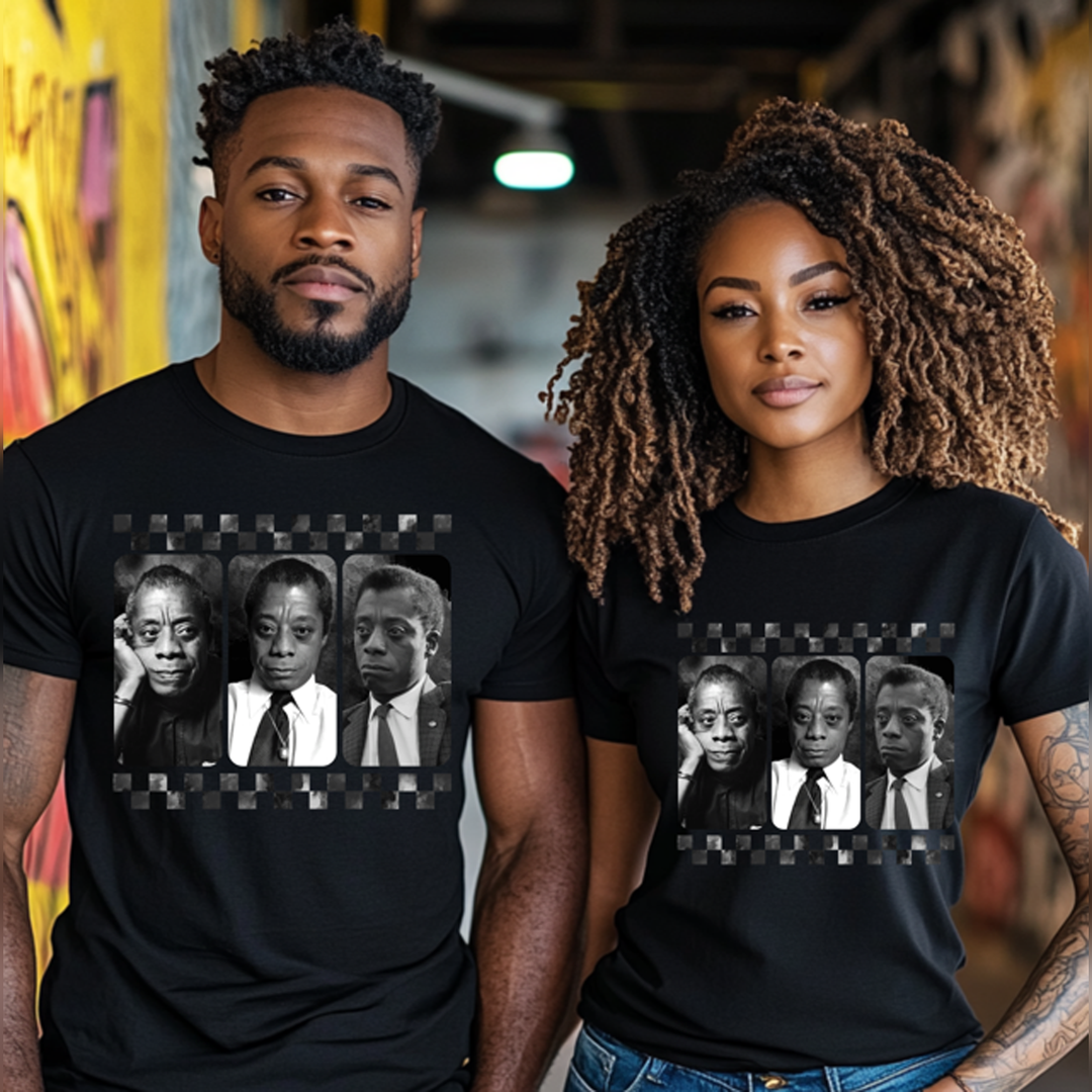 Black History Month James Baldwin – DTF Transfer – product image