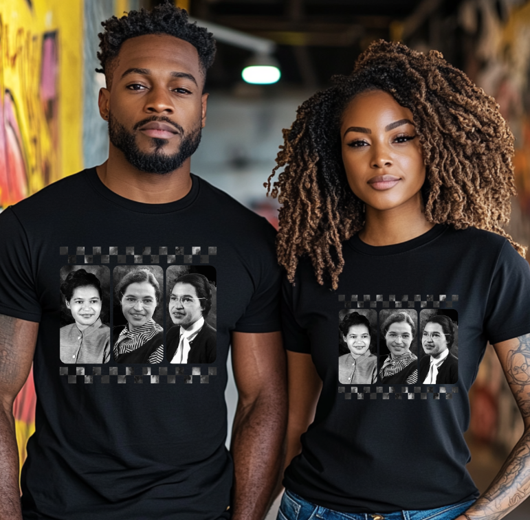 Black History Month Rosa Parks DTF transfer design – image 1