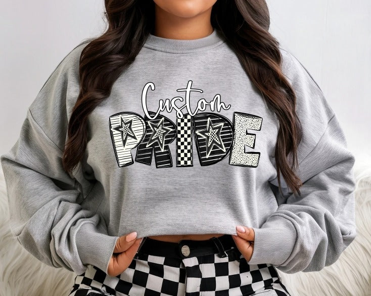 BLACK AND WHITE PRIDE