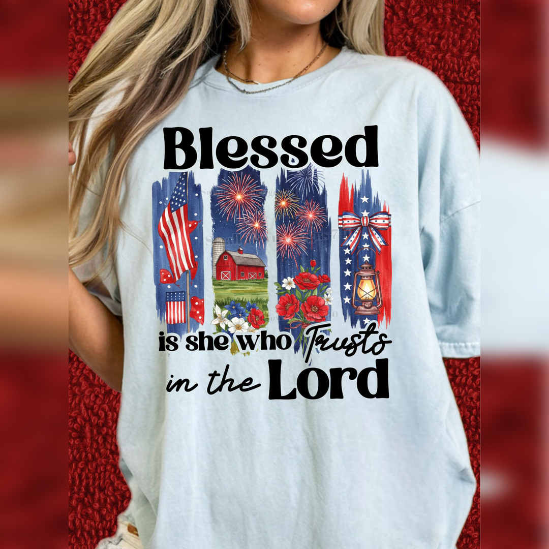 Blessed is She – DTF Transfer