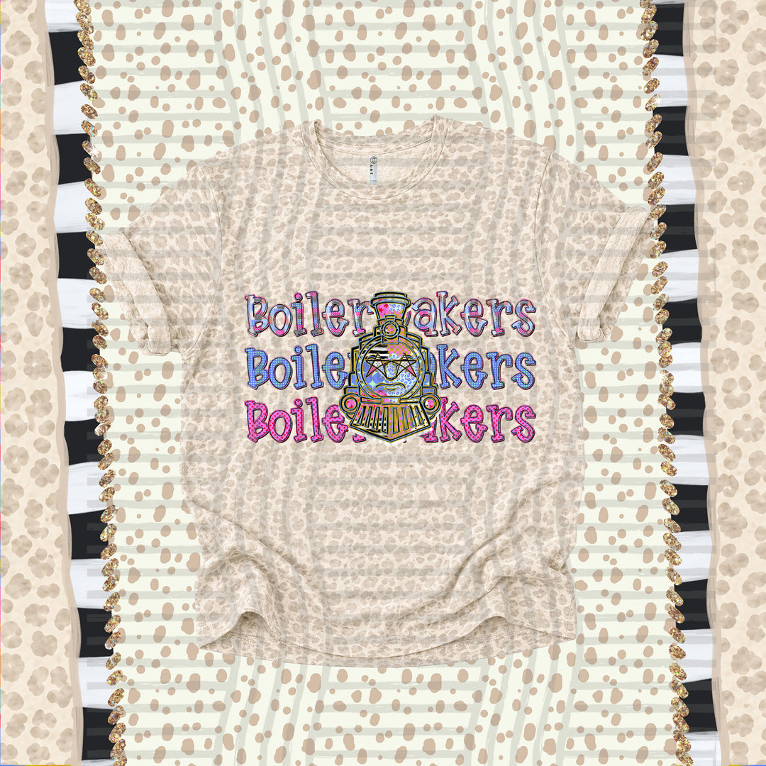Boilermakers Dolly Doodle mascot DTF transfer