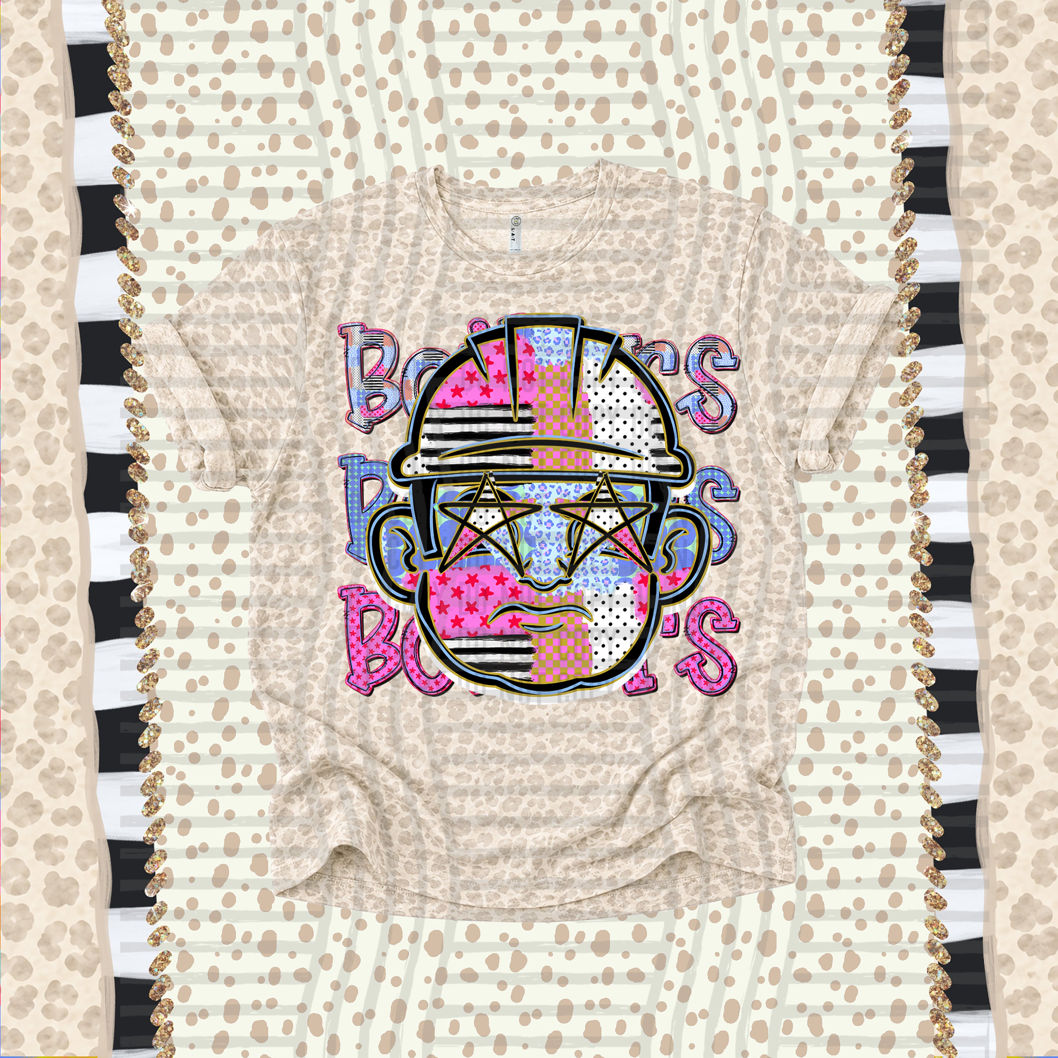 Dolly Doodle Mascots Boilers design
