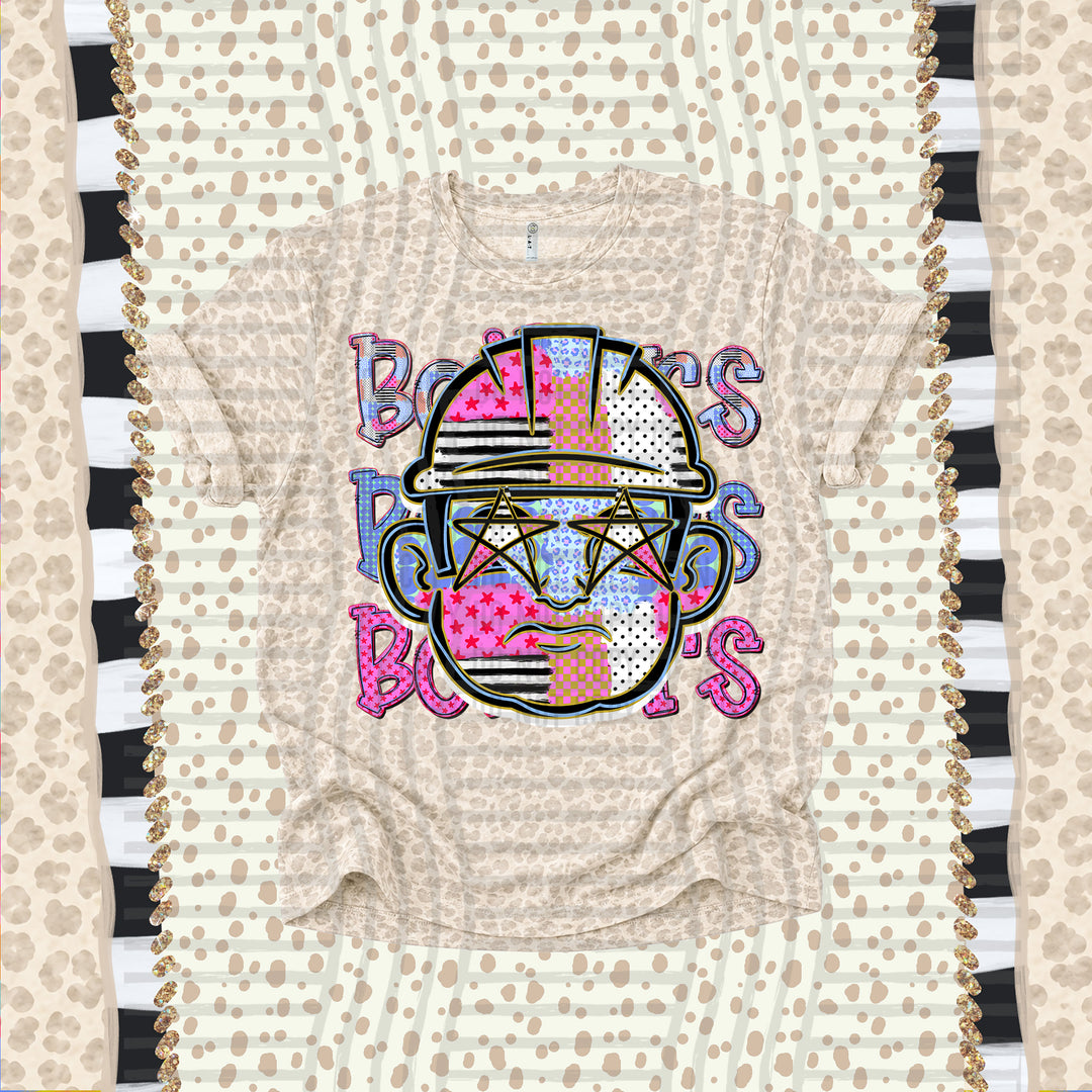 Boilers Dolly Doodle mascot DTF transfer