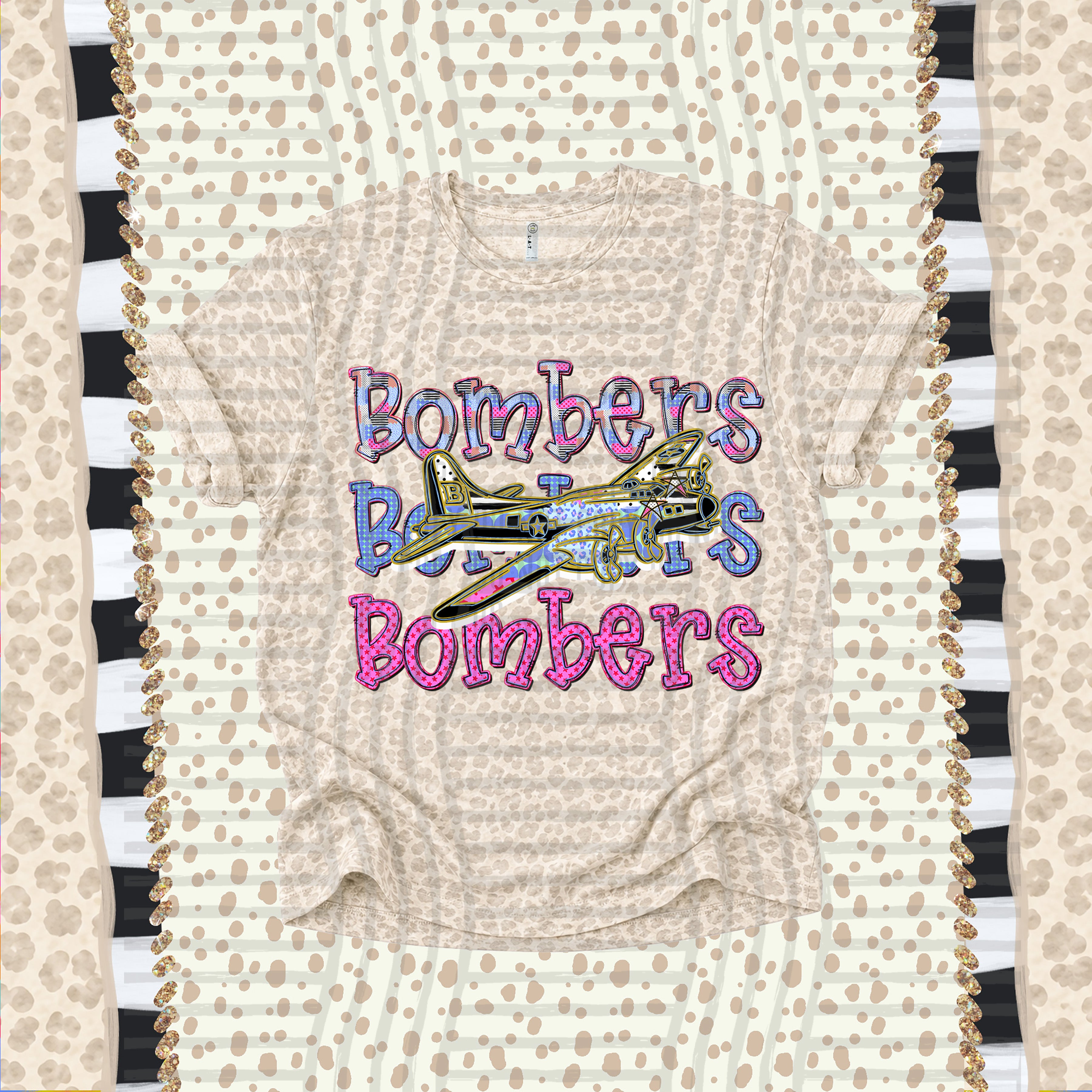 Dolly Doodle Mascots Bombers design