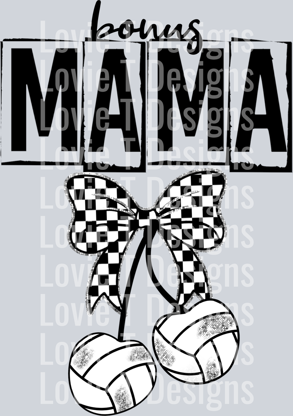 Bonus Mama Volleyball Cherries