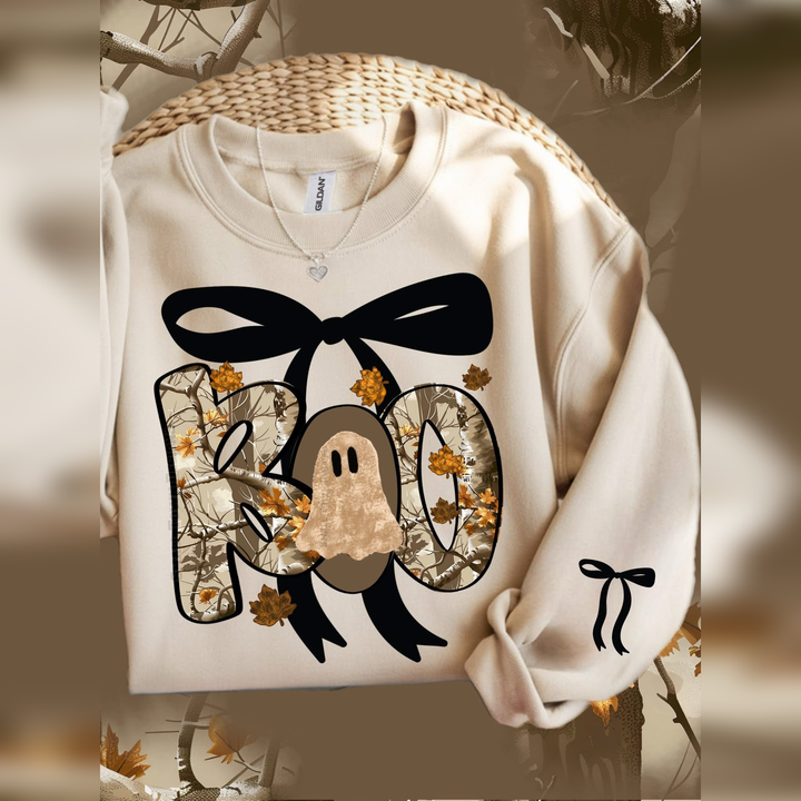 Boo Bow Camo – DTF Transfer