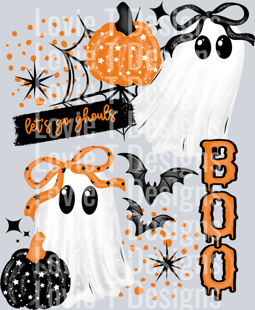Boo Ghost Collage