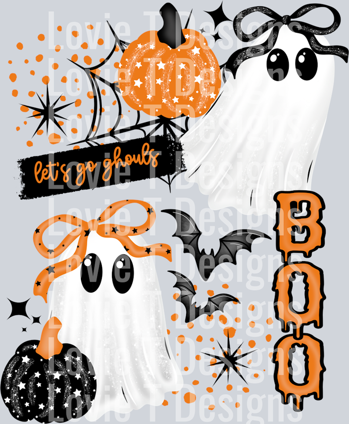 Boo Ghost Collage
